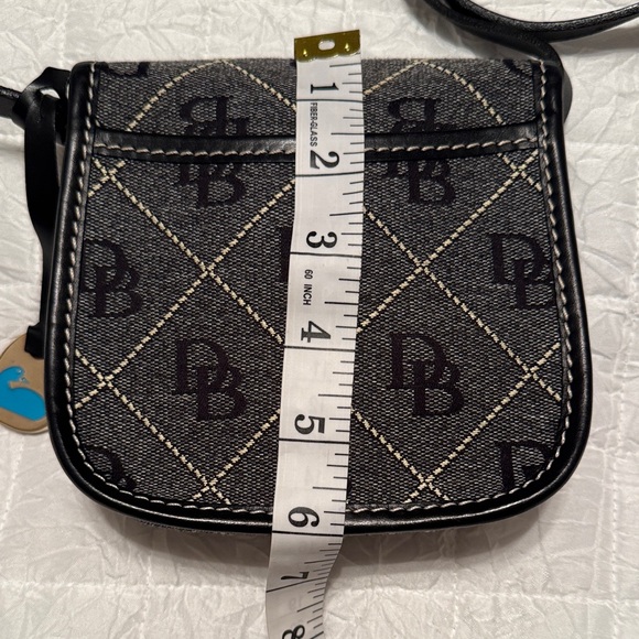 Dooney & Bourke Black and Gray Crossbody Bag - Picture 6 of 7